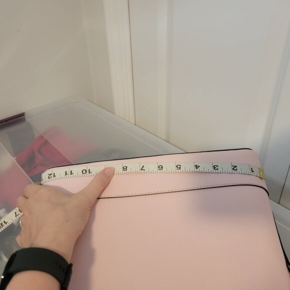 Kate Spade Small Rachelle Crossbody Handbag in Balletslip Pale Pink - Picture 15 of 16